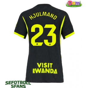 Atletico Madrid Morten Hjulmand #23 Bortatröja Kvinnor 2026-27 Kortärmad